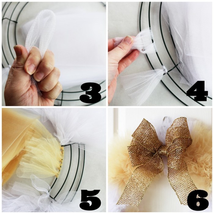 How to make tulle decoration balls