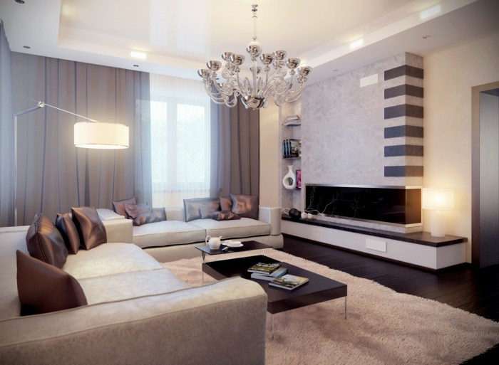 How to decorate a living room contemporary style